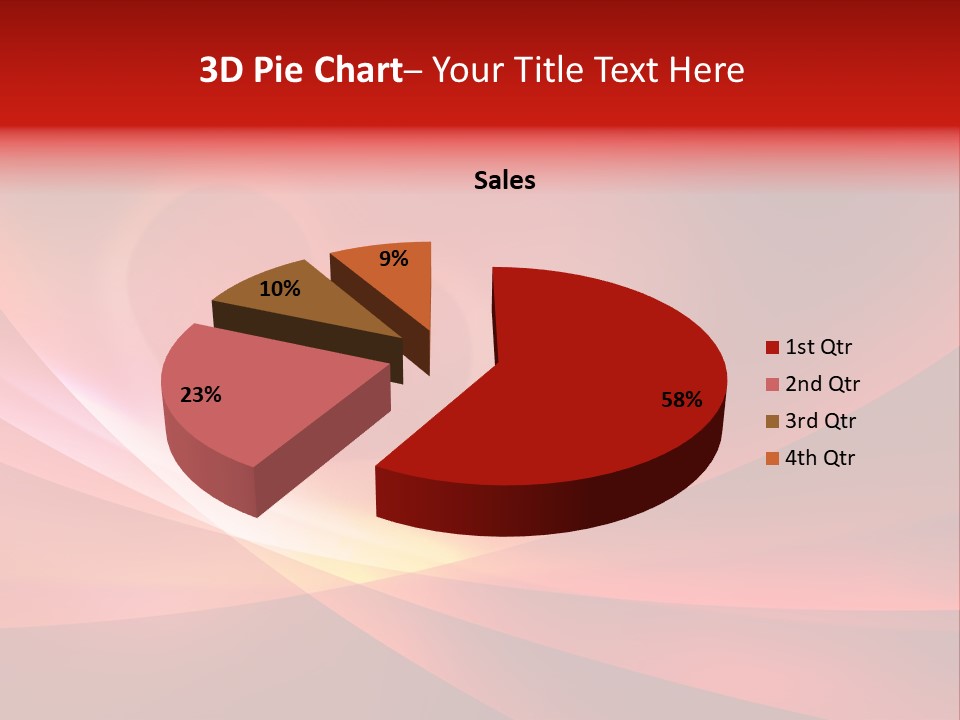 Love Sweetheart Illustration PowerPoint Template