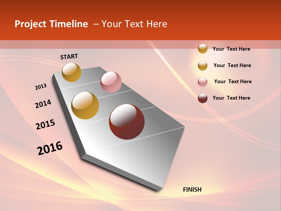 Finance Metallic Render PowerPoint Template
