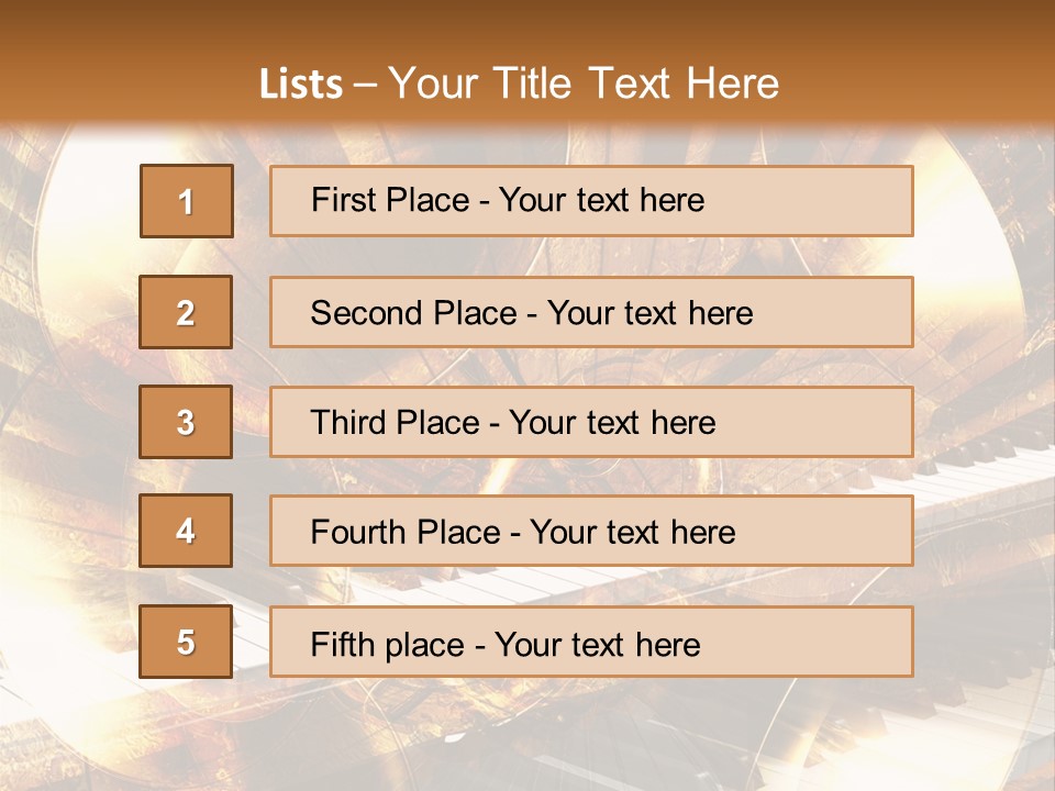 Dirty Classic Rock PowerPoint Template