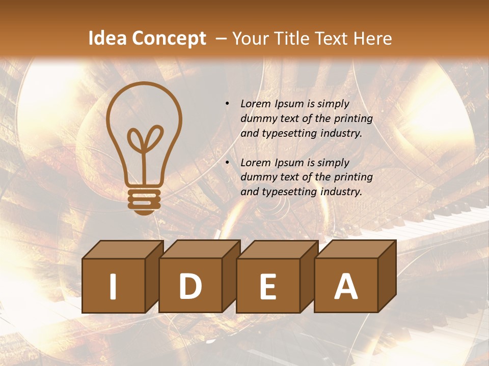 Dirty Classic Rock PowerPoint Template