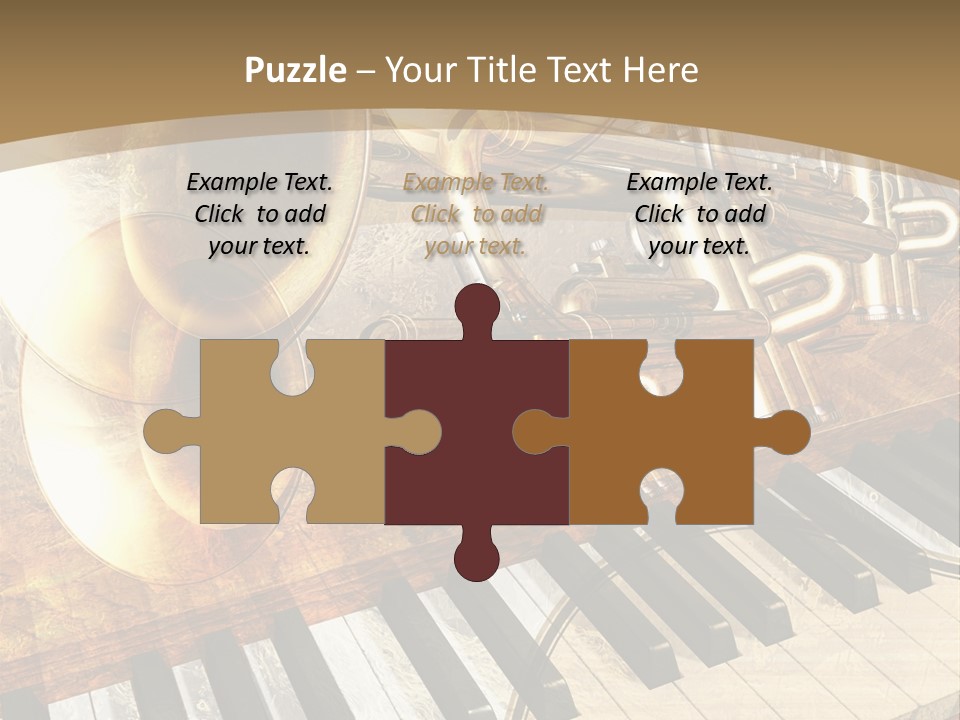 Sound Background Grunge PowerPoint Template