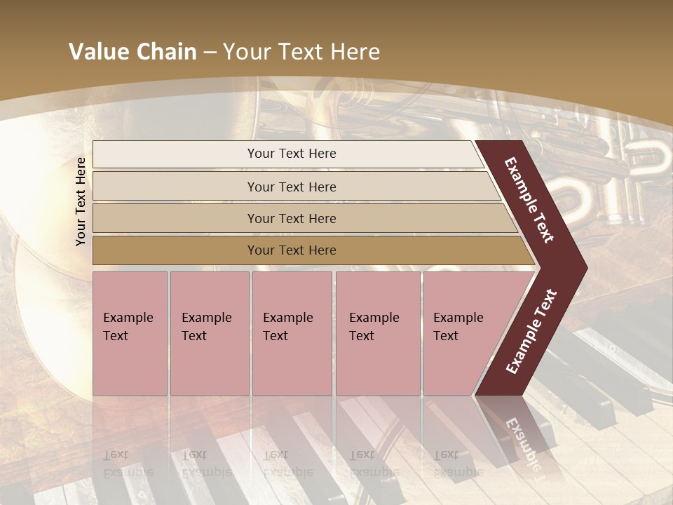 Sound Background Grunge PowerPoint Template