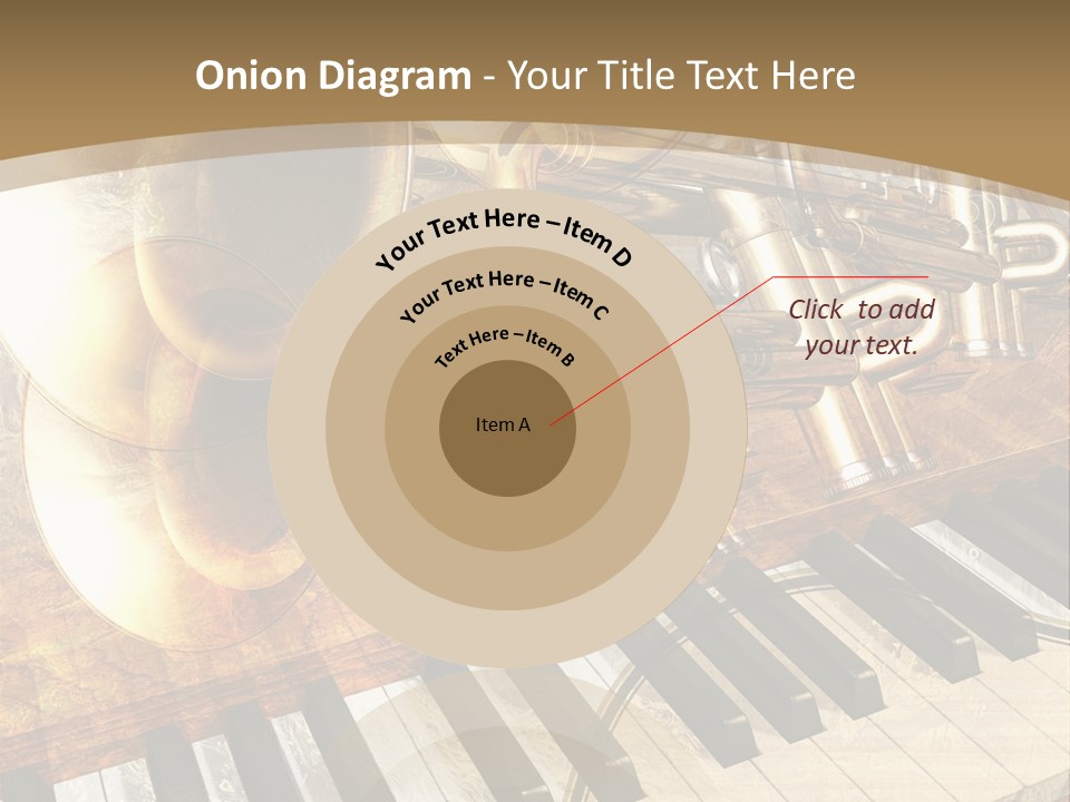 Sound Background Grunge PowerPoint Template