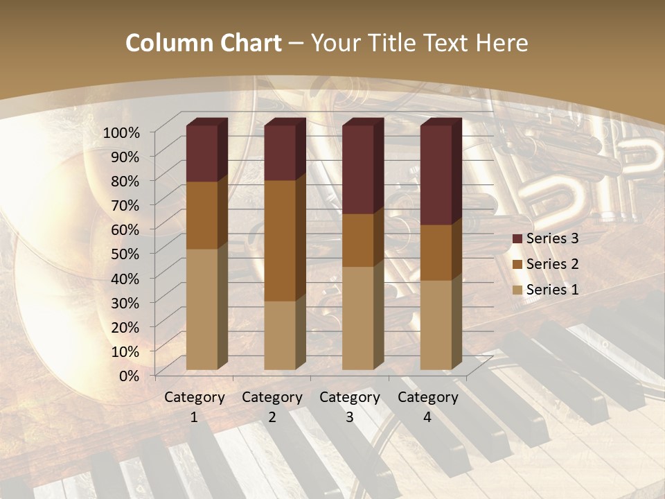 Sound Background Grunge PowerPoint Template
