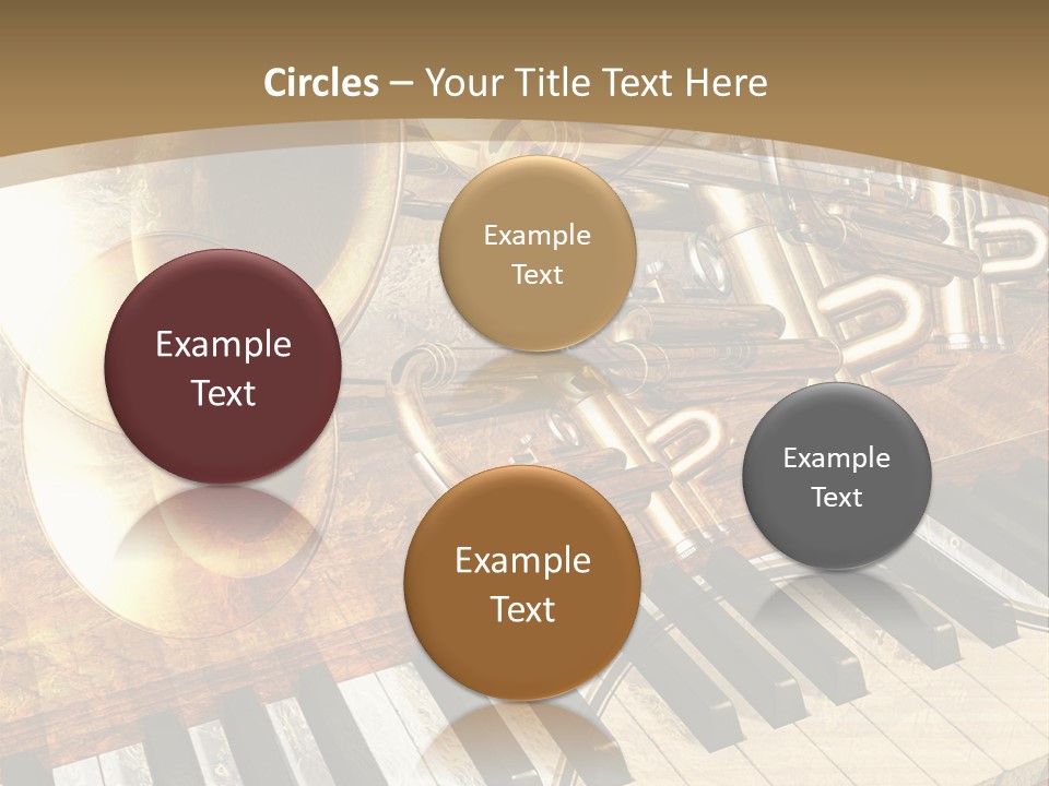 Sound Background Grunge PowerPoint Template