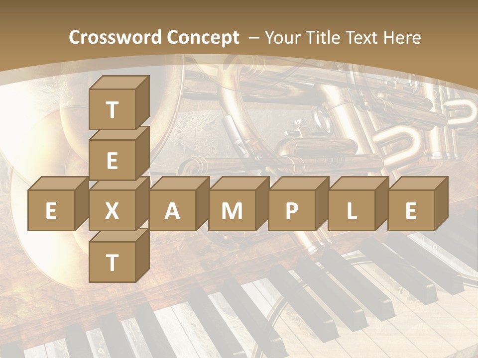 Sound Background Grunge PowerPoint Template