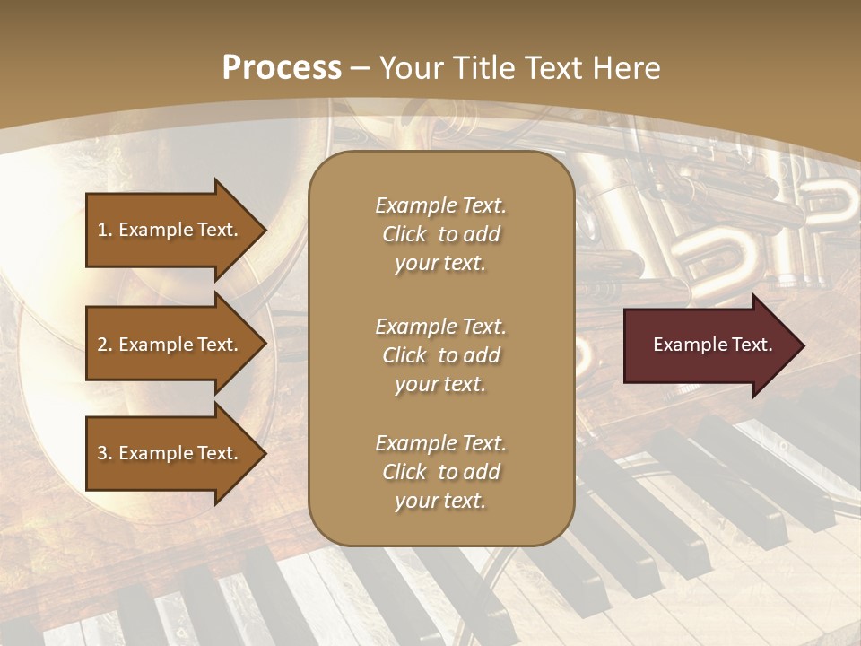 Sound Background Grunge PowerPoint Template