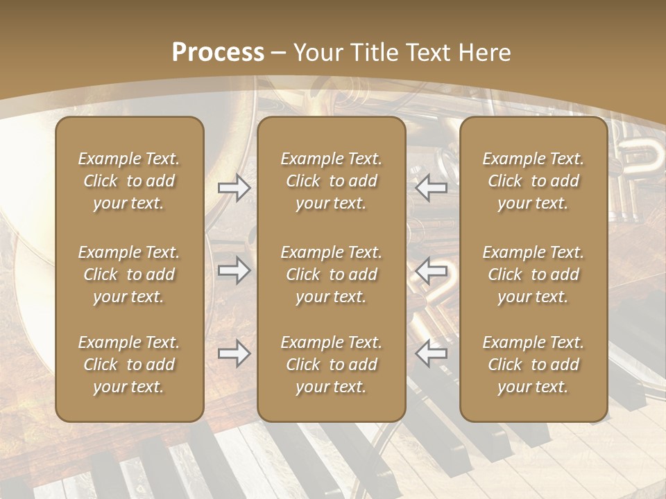 Sound Background Grunge PowerPoint Template