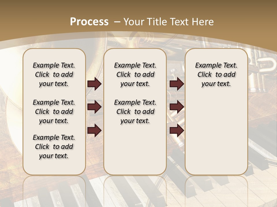 Sound Background Grunge PowerPoint Template