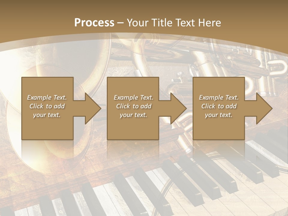 Sound Background Grunge PowerPoint Template