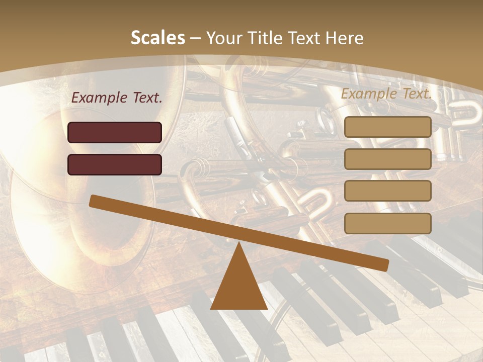 Sound Background Grunge PowerPoint Template