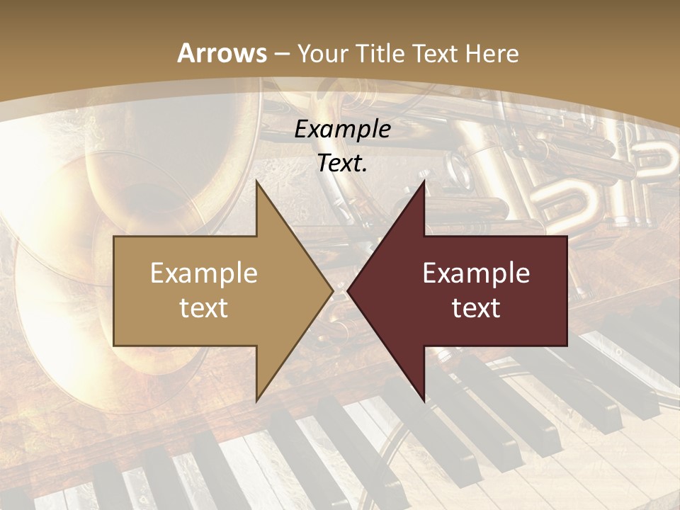 Sound Background Grunge PowerPoint Template