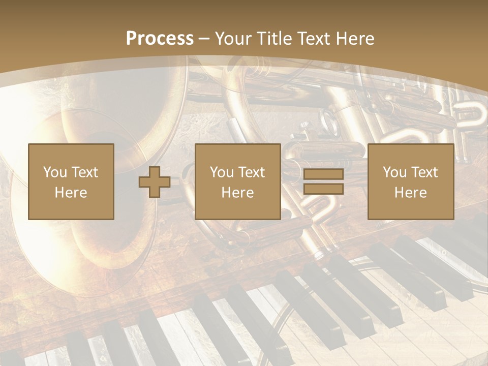 Sound Background Grunge PowerPoint Template