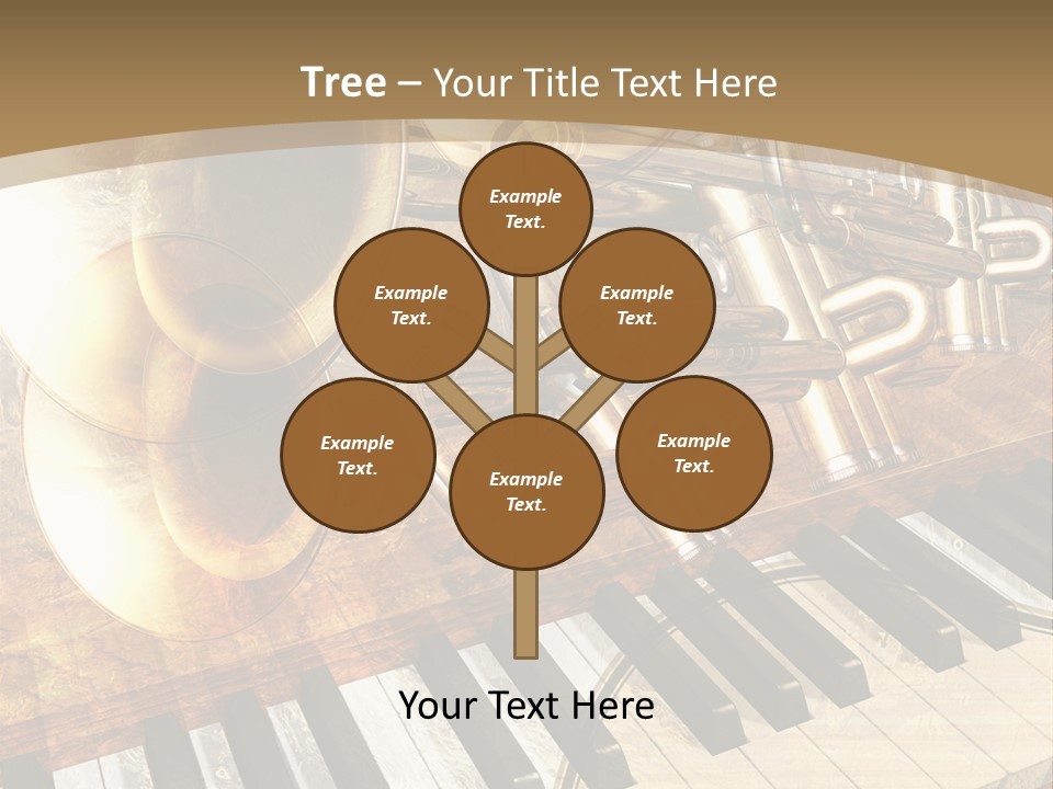 Sound Background Grunge PowerPoint Template