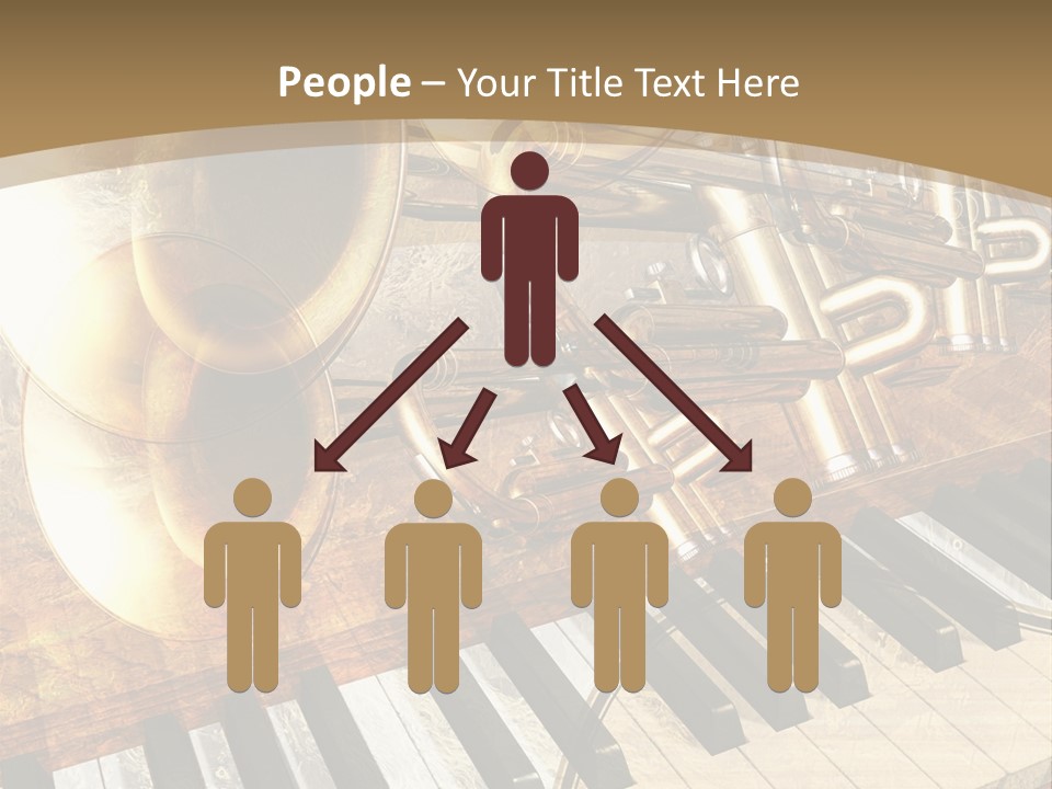 Sound Background Grunge PowerPoint Template