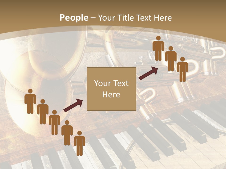 Sound Background Grunge PowerPoint Template