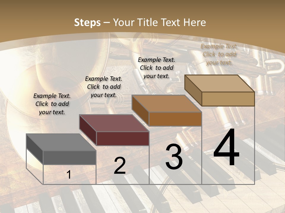 Sound Background Grunge PowerPoint Template