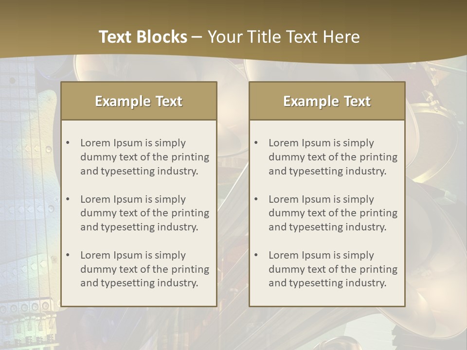 Ideas Nobody Grunge PowerPoint Template
