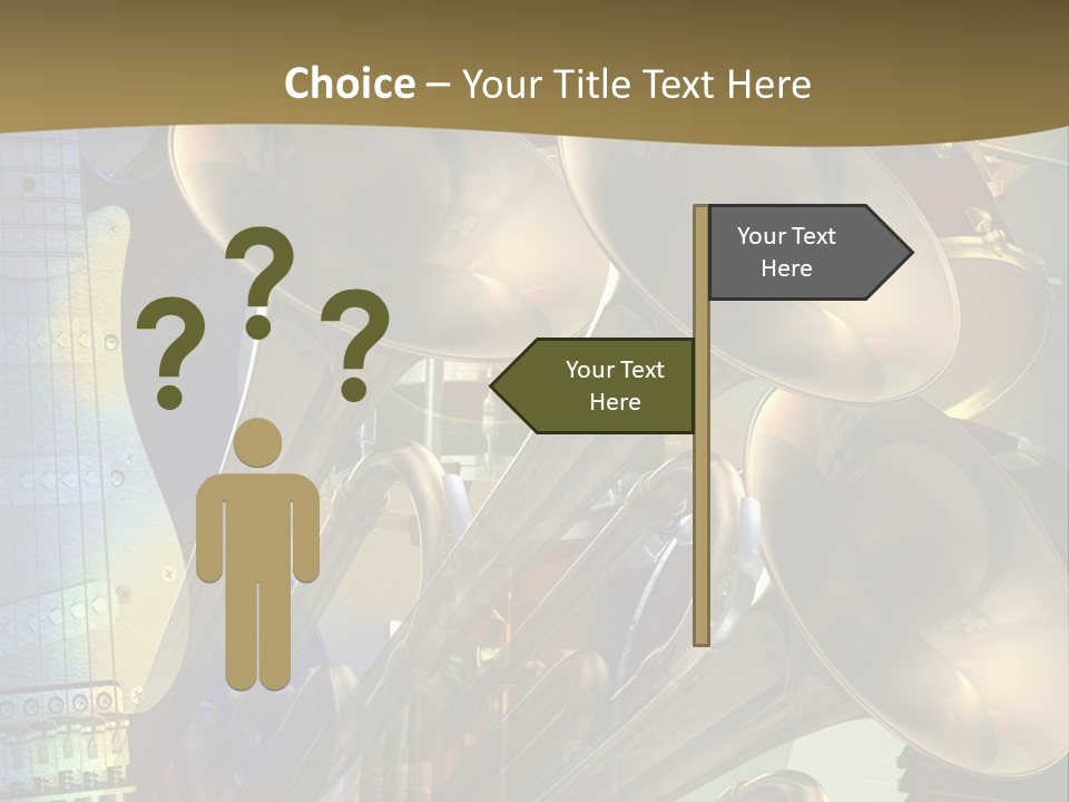 Ideas Nobody Grunge PowerPoint Template