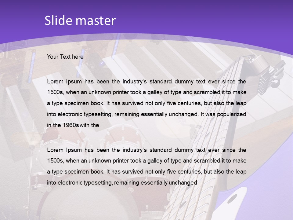 Classical Element Paintings PowerPoint Template