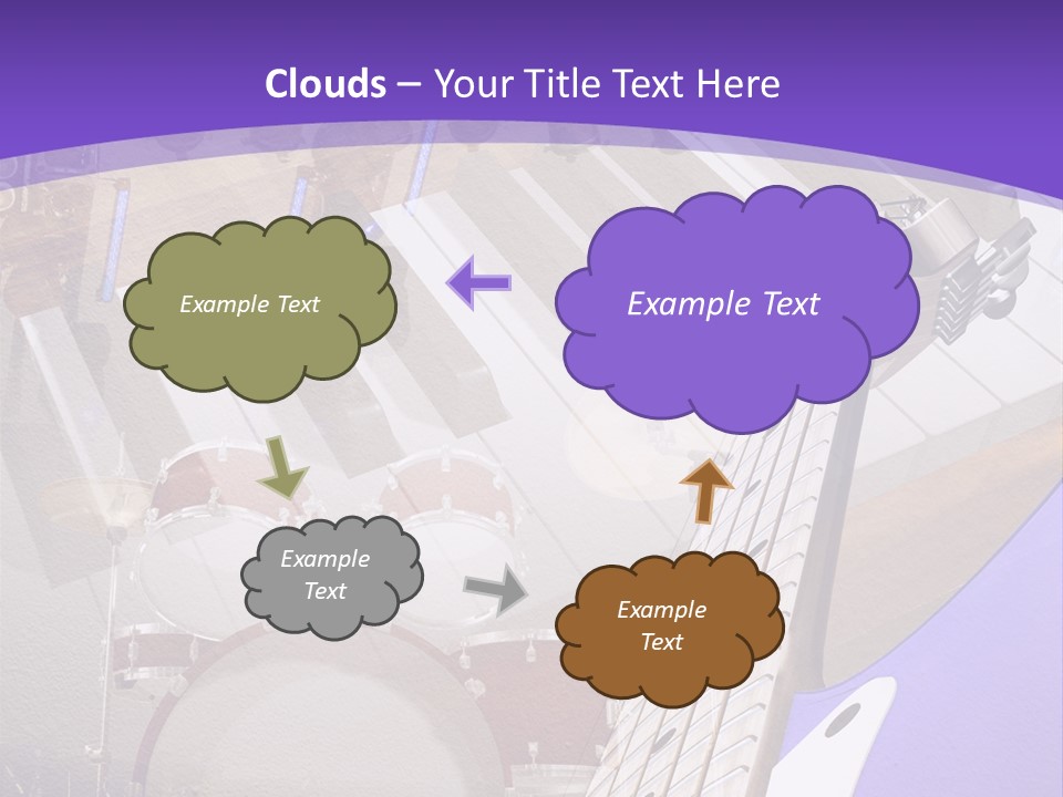 Classical Element Paintings PowerPoint Template