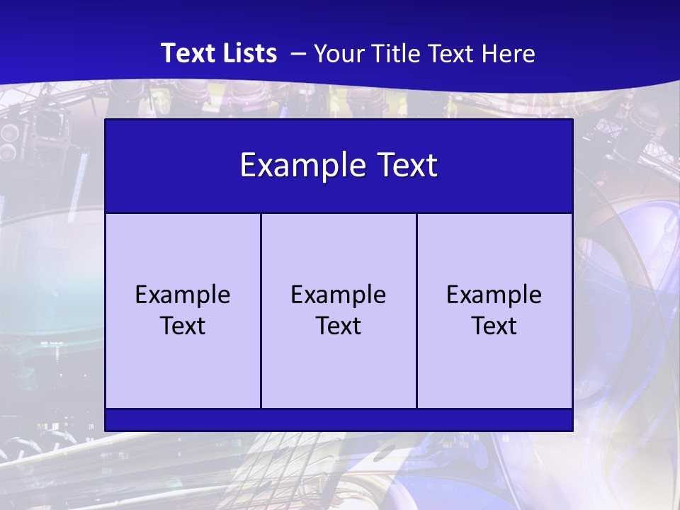 Messy Trumpet Rock PowerPoint Template