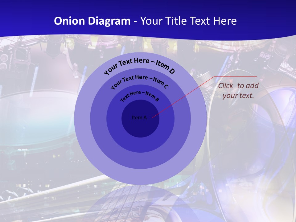 Messy Trumpet Rock PowerPoint Template