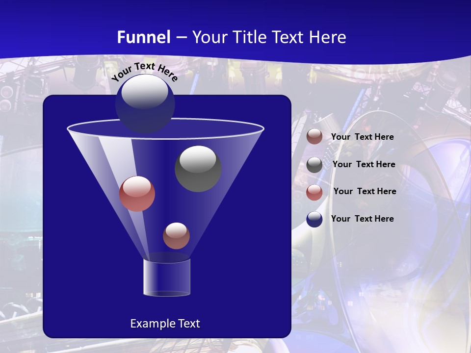 Messy Trumpet Rock PowerPoint Template