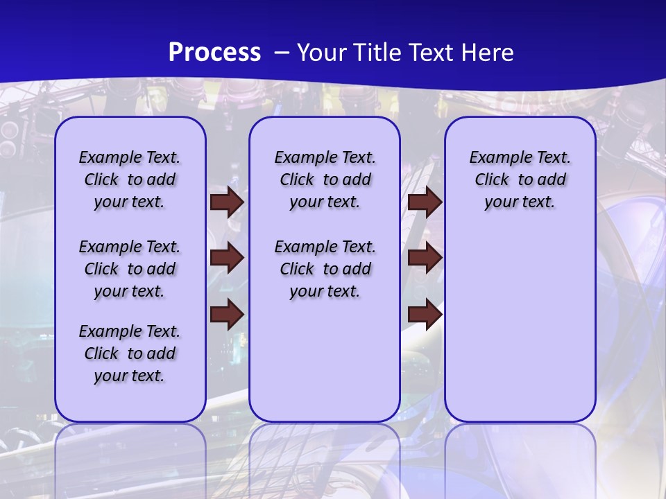 Messy Trumpet Rock PowerPoint Template