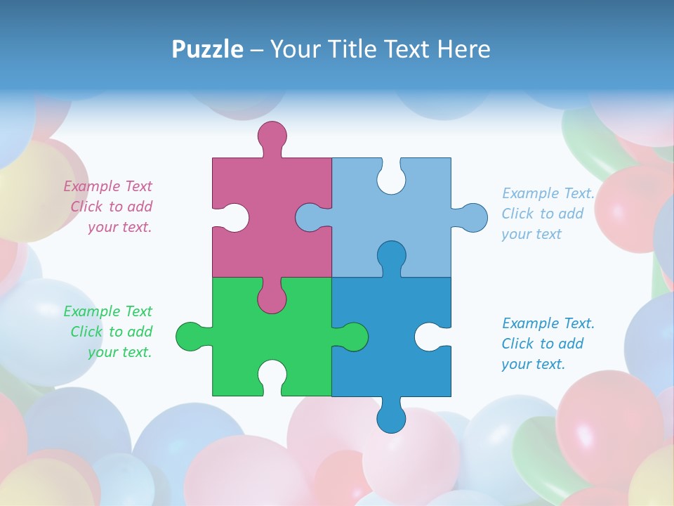 Ornament Cheerful Variation PowerPoint Template