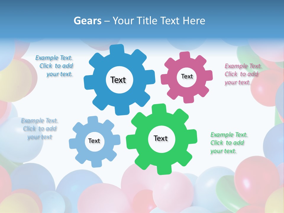 Ornament Cheerful Variation PowerPoint Template