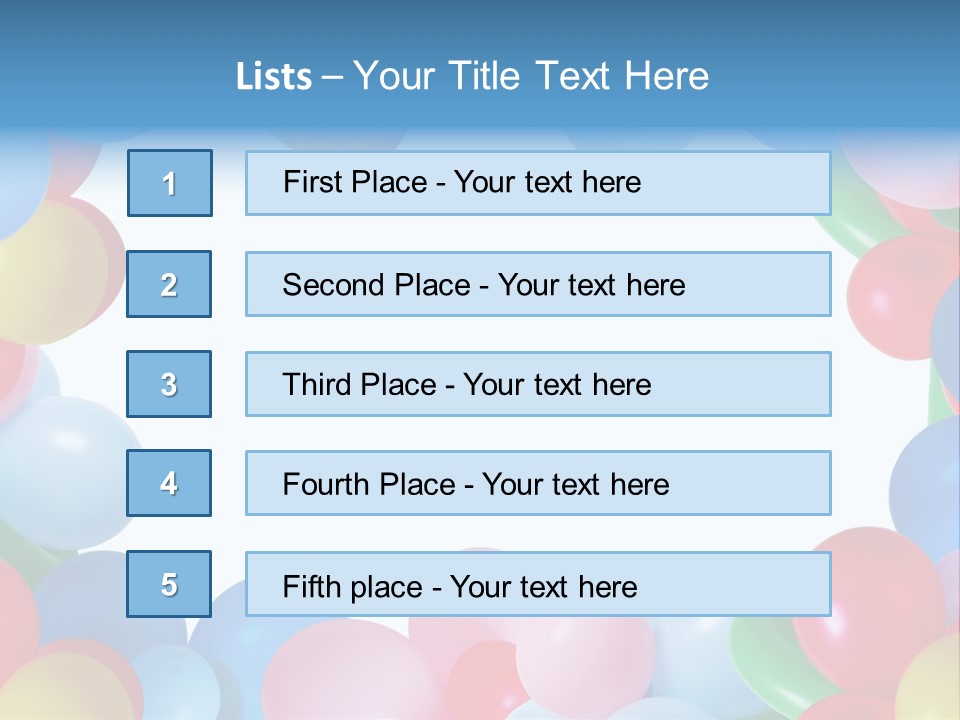 Ornament Cheerful Variation PowerPoint Template