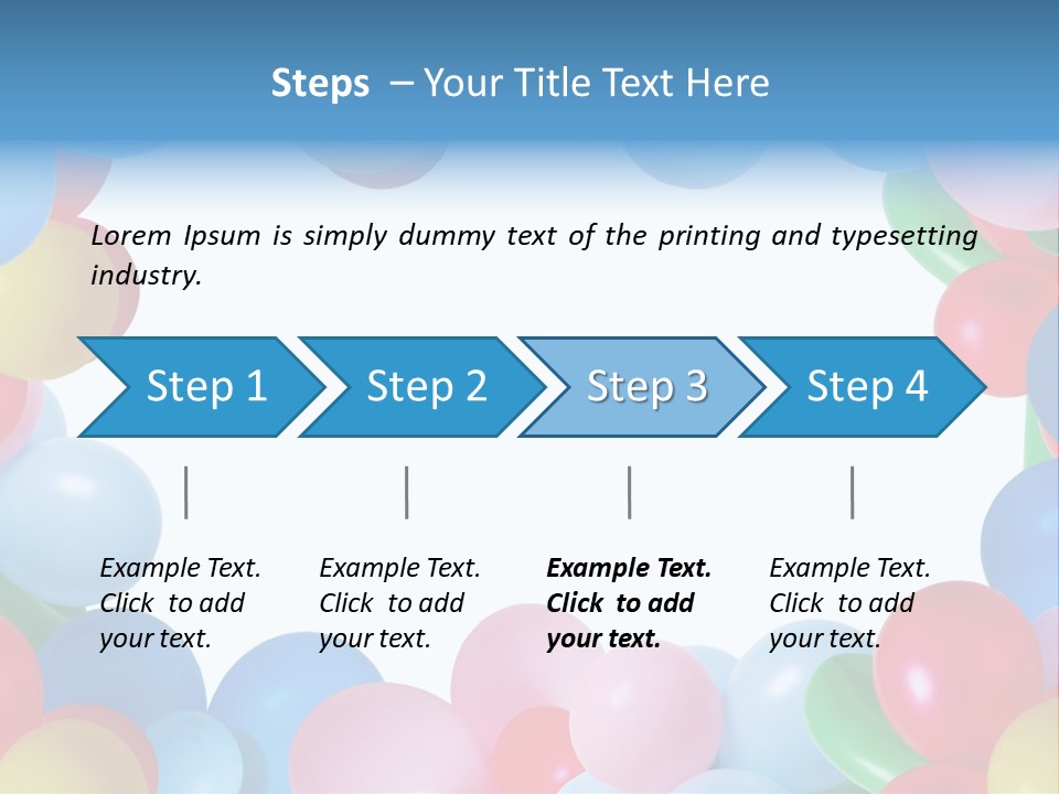 Ornament Cheerful Variation PowerPoint Template