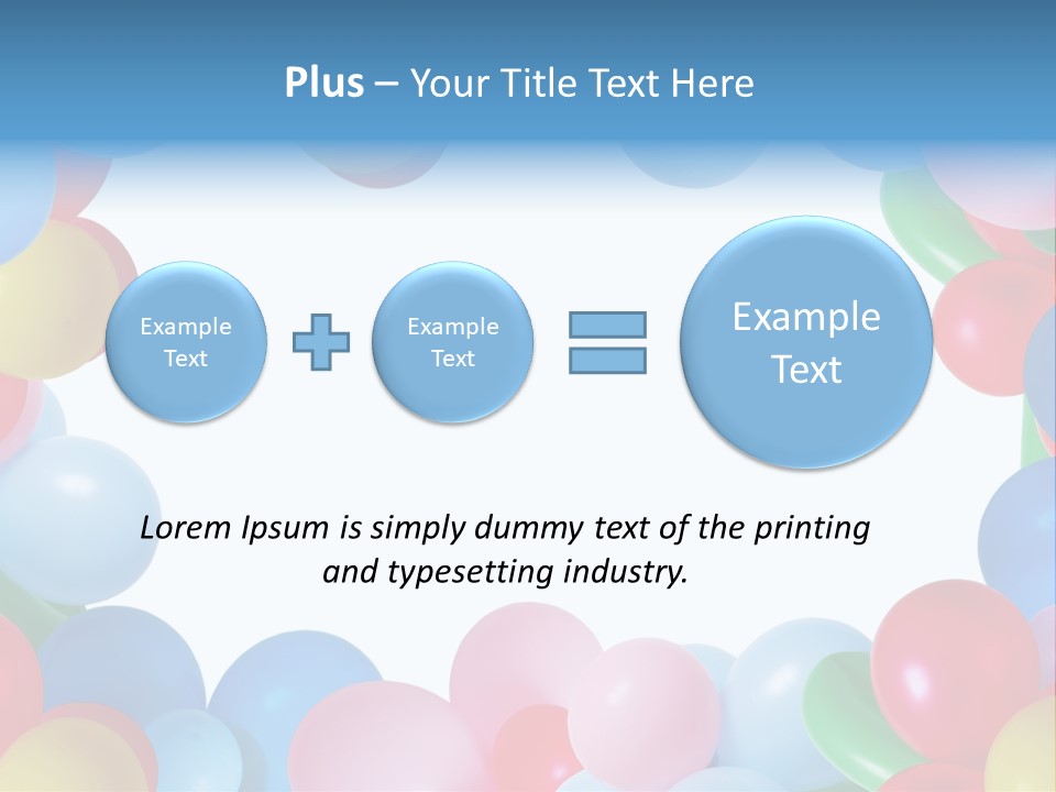 Ornament Cheerful Variation PowerPoint Template