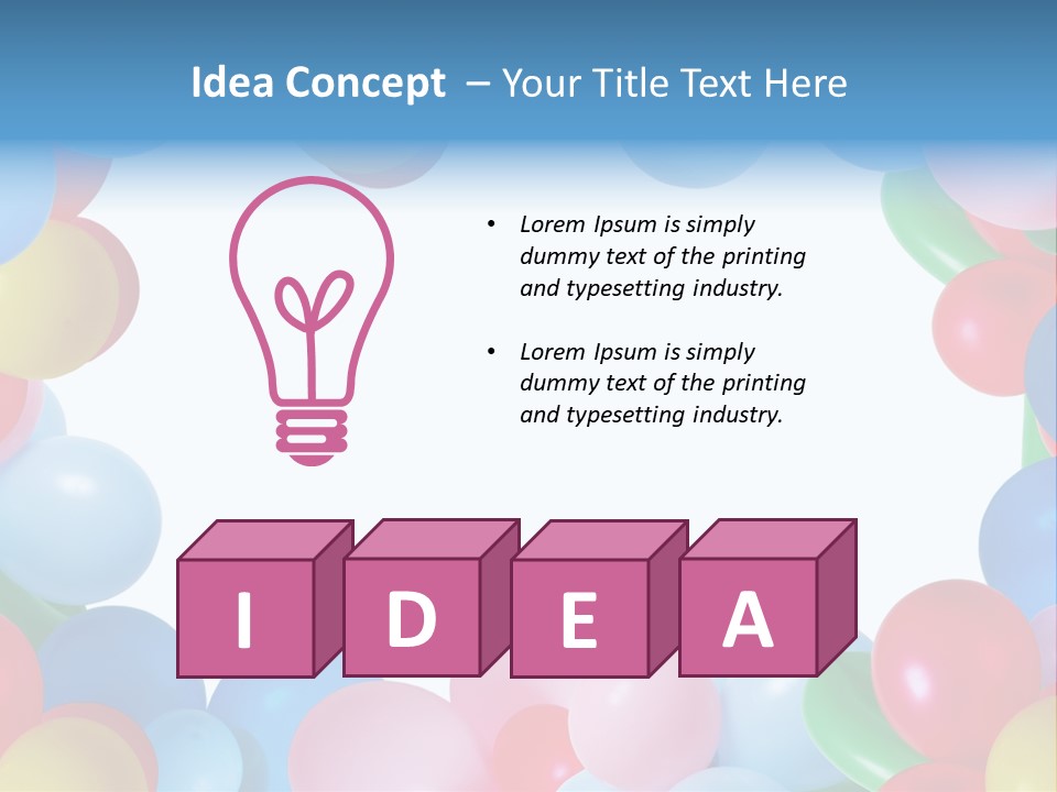 Ornament Cheerful Variation PowerPoint Template