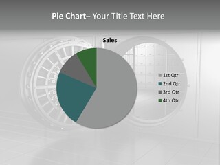 Finance Metallic Render PowerPoint Template