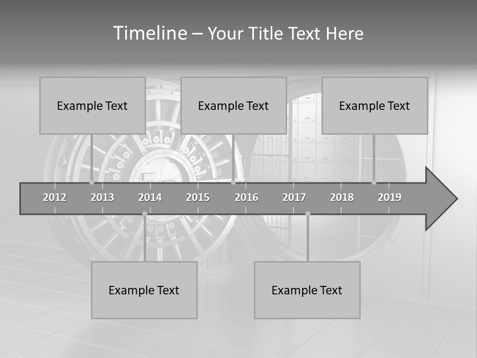 Finance Metallic Render PowerPoint Template