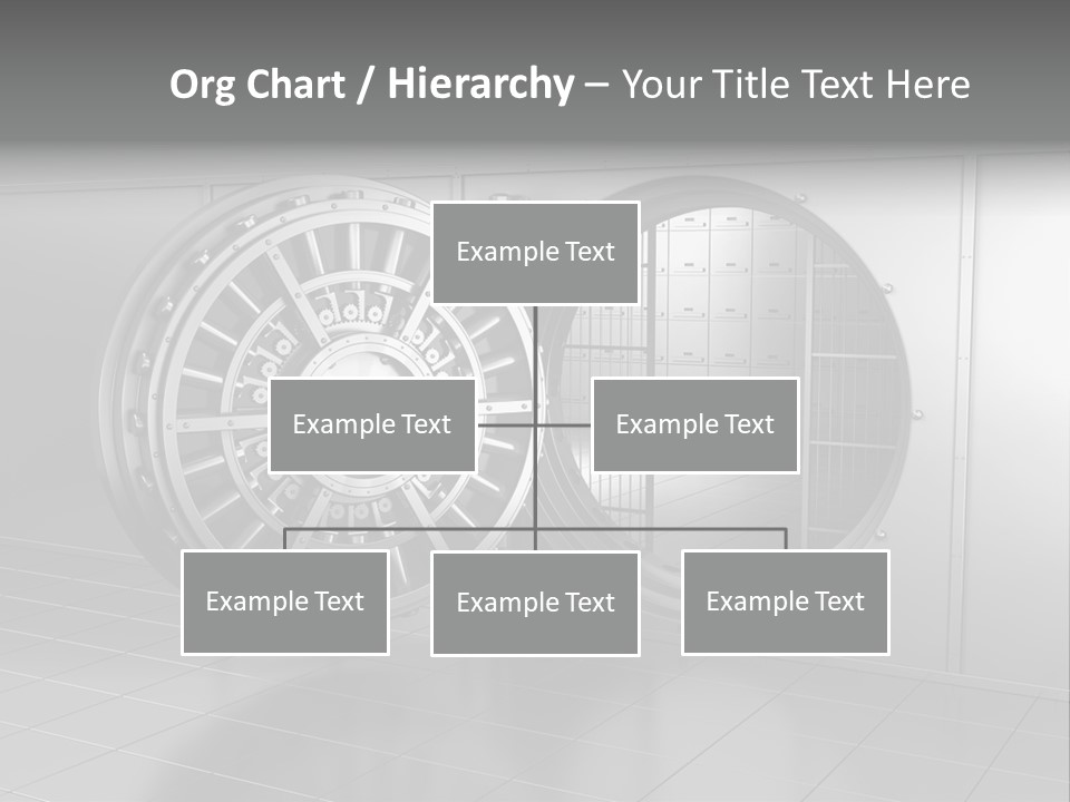 Finance Metallic Render PowerPoint Template