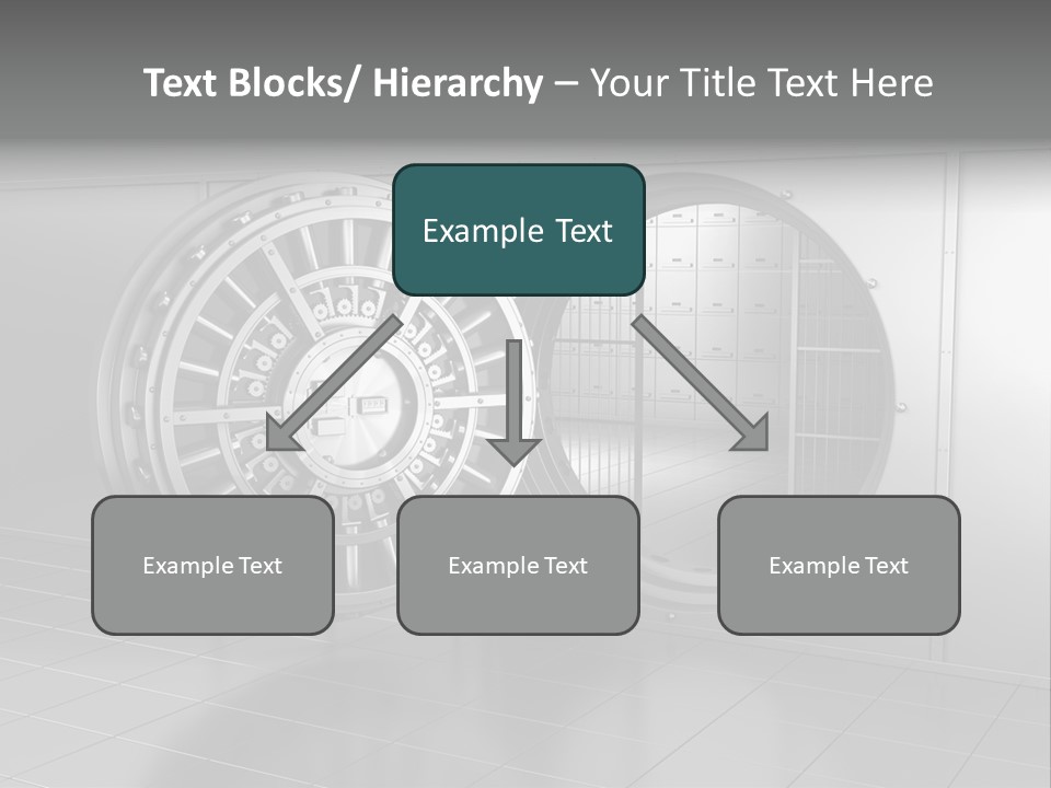 Finance Metallic Render PowerPoint Template