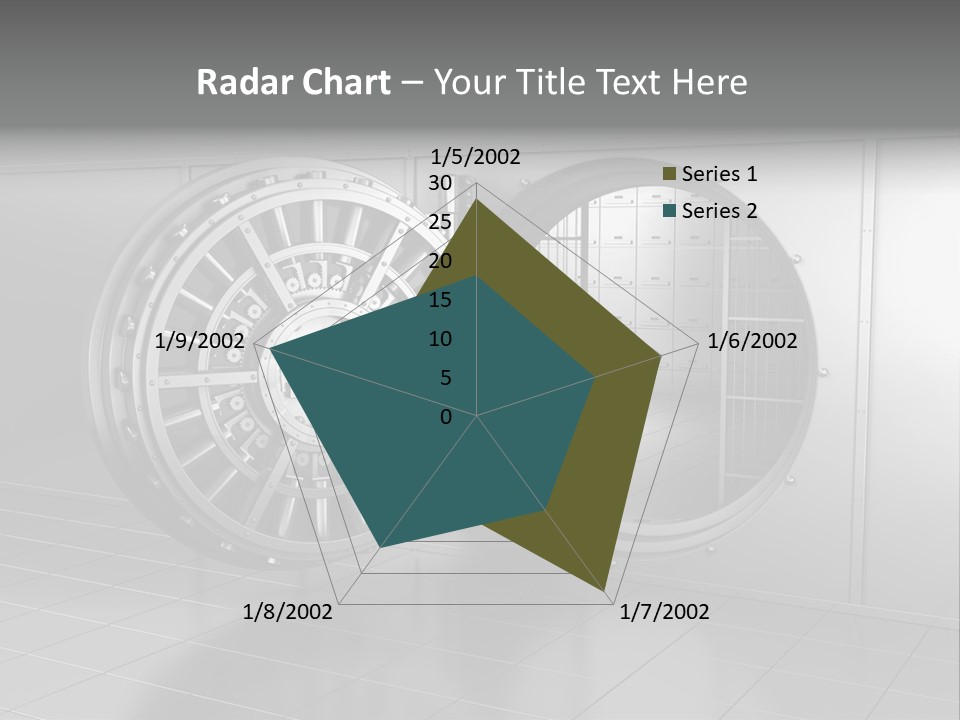 Finance Metallic Render PowerPoint Template