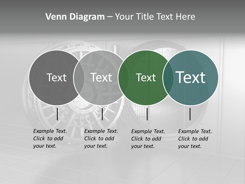 Finance Metallic Render PowerPoint Template