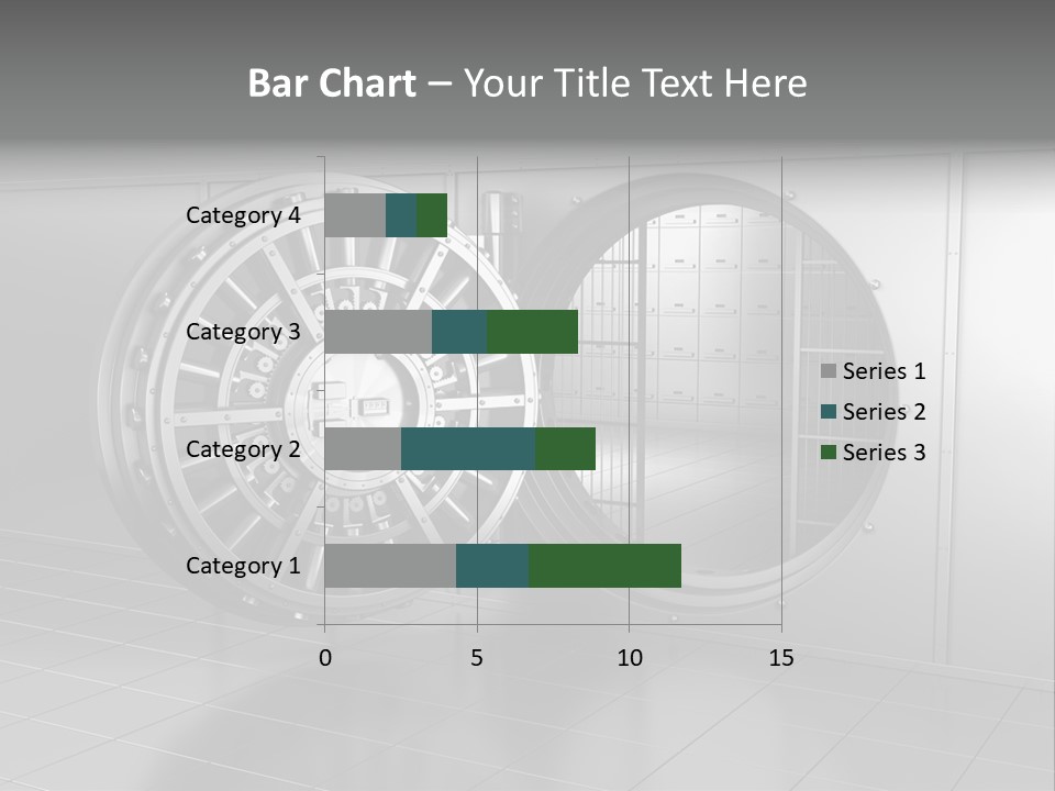 Finance Metallic Render PowerPoint Template