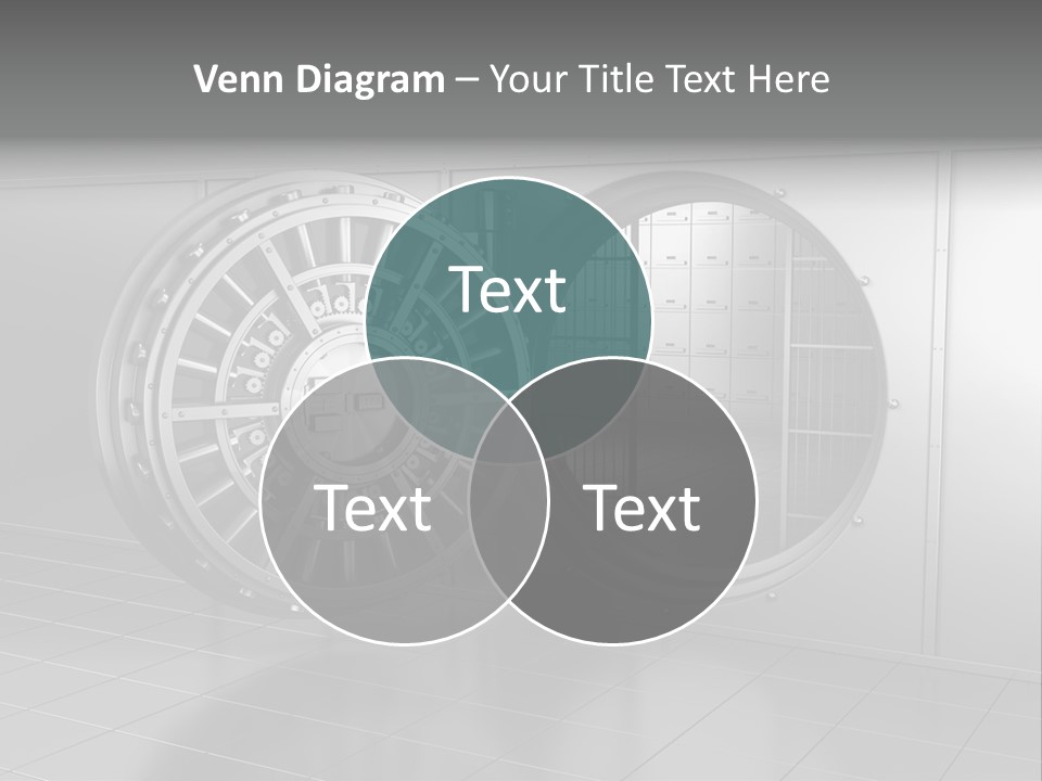 Finance Metallic Render PowerPoint Template