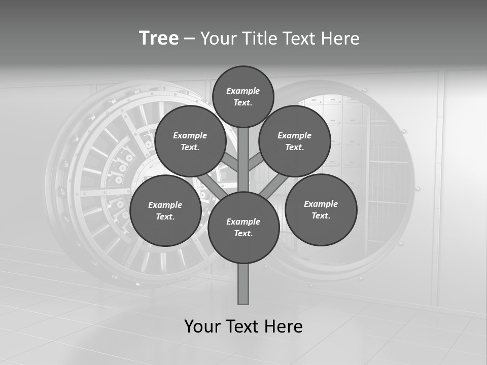 Finance Metallic Render PowerPoint Template