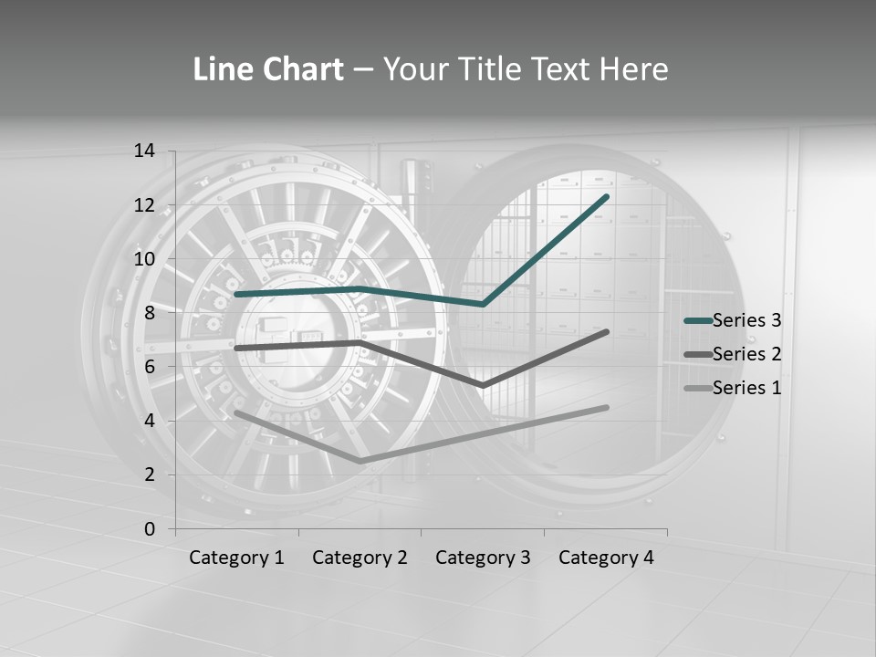Finance Metallic Render PowerPoint Template