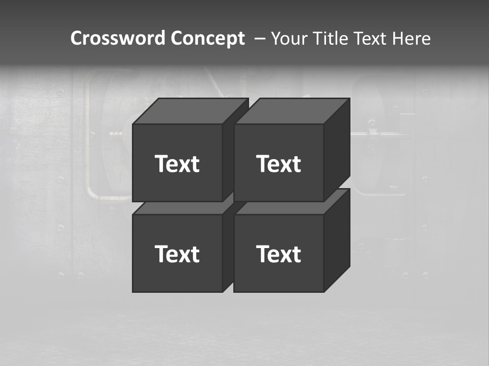 Architecture Empty Room Building PowerPoint Template