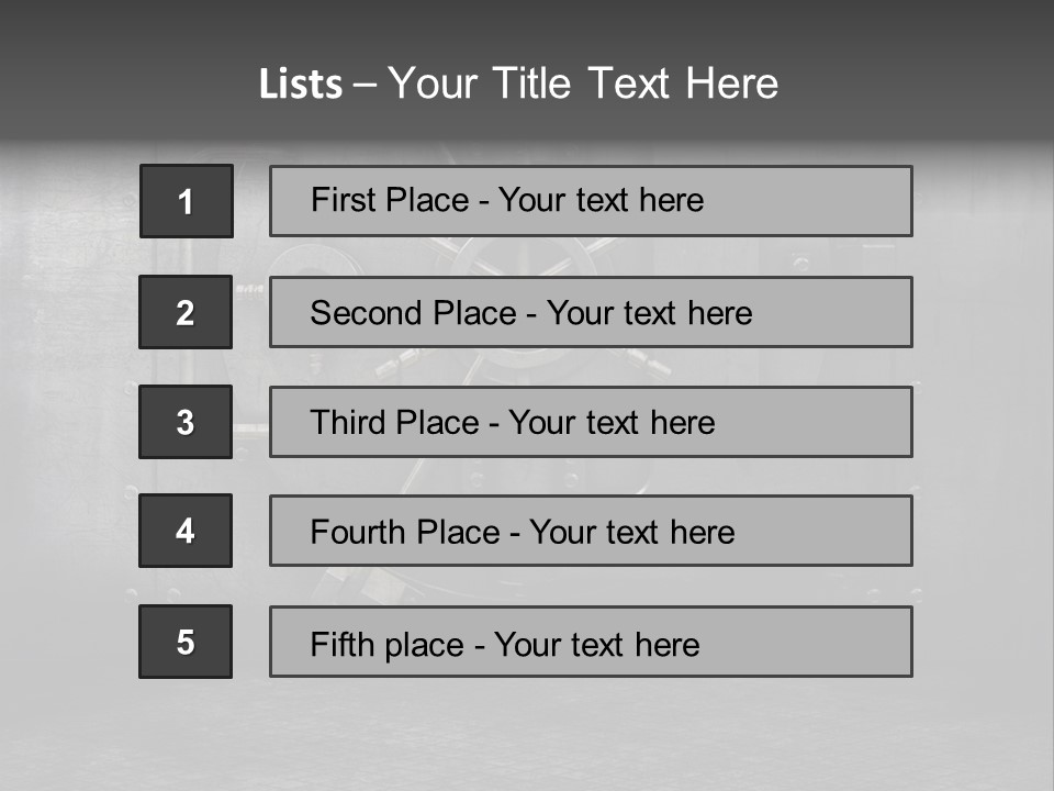 Architecture Empty Room Building PowerPoint Template