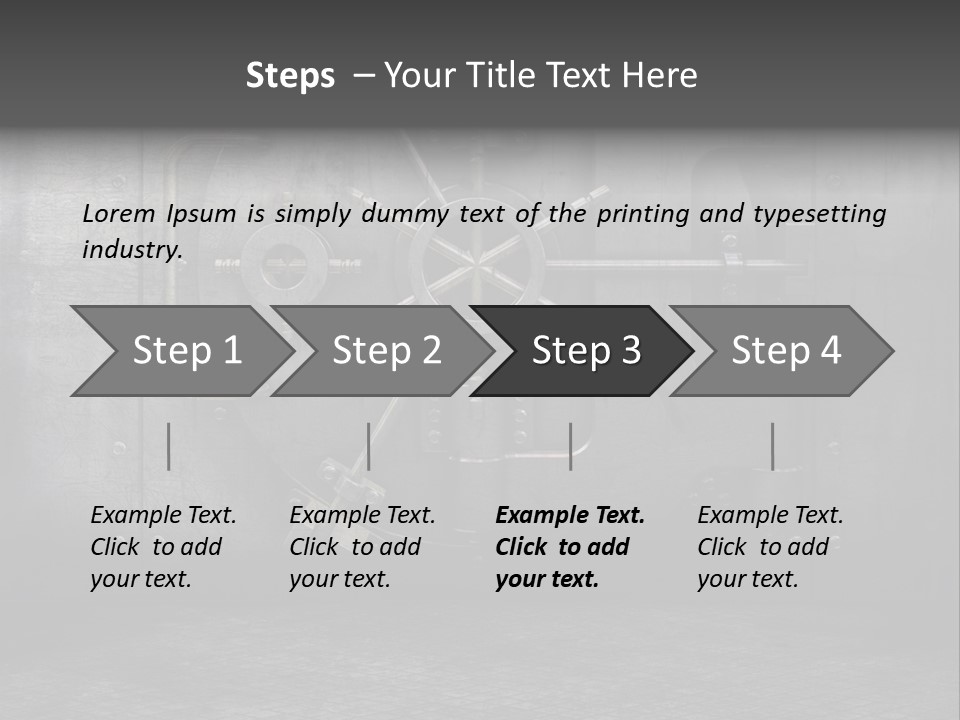Architecture Empty Room Building PowerPoint Template