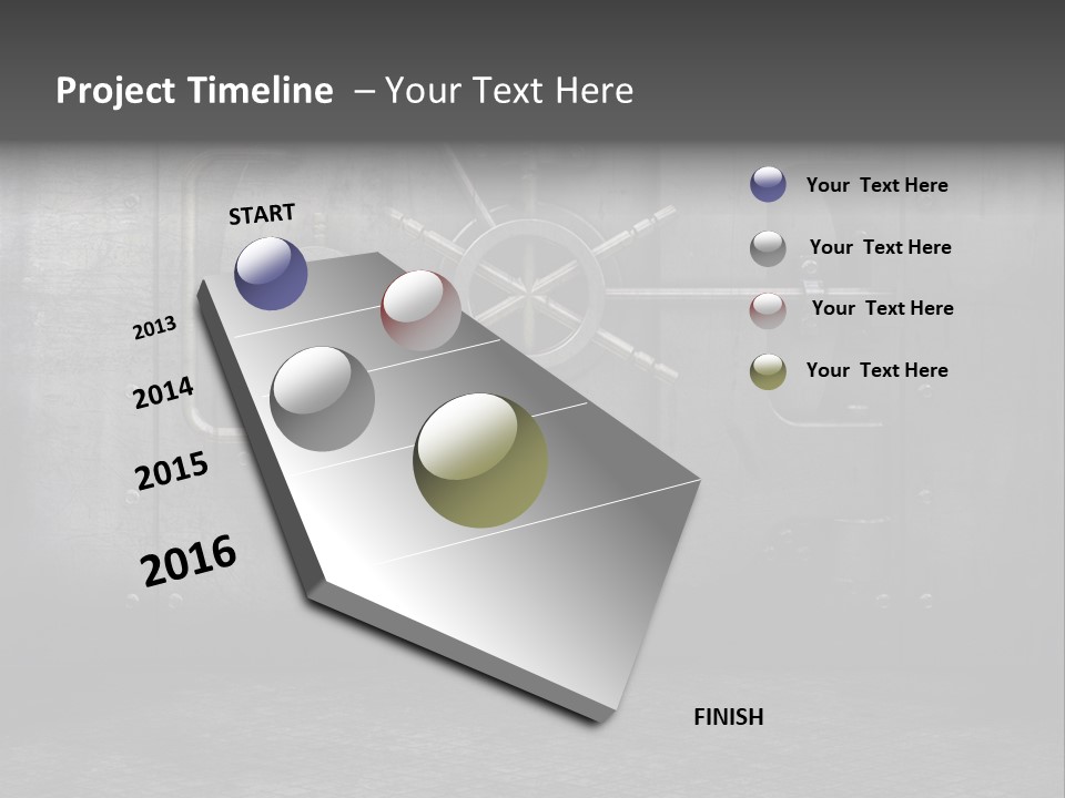 Architecture Empty Room Building PowerPoint Template