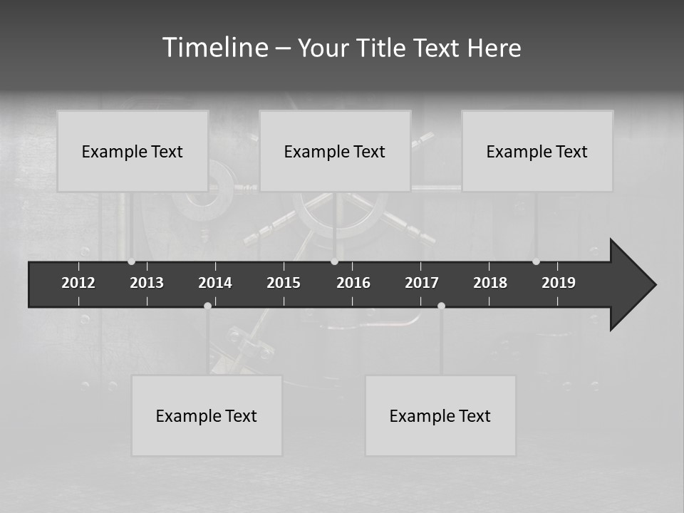Architecture Empty Room Building PowerPoint Template